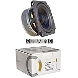 1 WOOFER CIARE HW100 HW 100 altoparlante quadrato da 10,00 cm 100 mm 4" da 50 watt rms e 150 watt max con impedenza 8 ohm sensibilità 88 db sospensione in gomma casa, 1 pezzo + 5 sticker omaggio