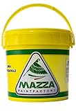 MAZZA Colorificio Pittura per Interni Lavabile Acrilica Lt 5-14 Per Muri Interni Ed Esterni Bianca e Colorata Colorificio (5 Litri, Bianco Lavabile 5)