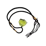 KKPLZZ Collana di Cristallo moldavite, Pendente di Pietra Irregolare Collana di Pietre energetiche in Cristallo Naturale Collana di Gioielli moldavite Regalo