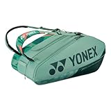 YONEX Pro Racquet Bag 12Pcs Tennis Verde - Arancione