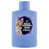 Felce Azzurra - Talco, Polvere Delicata Completamente Naturale, Profumo Classico - Barattolo, 200 gr