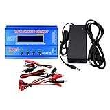 WANGCL IMAX B6 Lipo Caricabatteria B6 80W Digital LCD Lipo Charger 11-18V con Adattatore per Piombo Ni-CD/Ni-MH 1-6S LI-PO