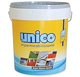 ICOBIT Unico, Super resina liquida impermeabilizzante, Grigio, 10 kg