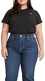 Levi s Plus Size The Perfect Tee, T-shirt Donna, Mineral Black, 2XL