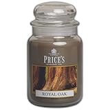 Price s Candles - Candela in Giara Grande Royal Oak - Durata Fino a 150 ore di Combustione