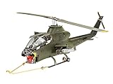 Revell 03821 AH1G Cobra Kit Modello Scala 1:32 Hubschrauber AH-1G, Colore Non Verniciato