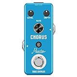 Rowin LEF-304 - Chorus Analogico, Effetto a pedale per chitarra elettrica e basso, True Bypass