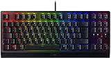 Razer BlackWidow V3 Pro (switch verdi) - Tastiera da gioco senza fili con interruttori meccanici (tattile e click, tappi per tasti ABS, illuminazione RGB Chroma) QWERTZ, layout tedesco, colore nero