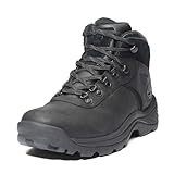 Timberland Mid Lace UP Waterproof Hiking Boot, Barca da Escursionismo Uomo, Nero, 43 EU