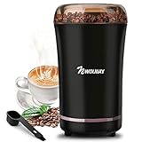 Macinacaffè Elettrico 300W con Lama in Acciaio Inossidabile Detachable Power Cord Coffee Grinder per Chicchi Di Caffè Macina Spezie Semi Pepe Zucchero Sale