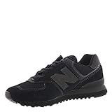 New Balance NB 574, Sneakers Uomo, Nero Triple Black Ete, 44 EU