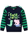 Peppa Pig Felpa per Ragazzi George Pig Blu 3-4 Anni