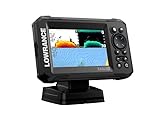 Lowrance Eagle - Ecoscandaglio GPS Chartplotter, Varie Dimensioni, Per Pesca, Profondità, ProFishing(5",Sonda HDI 50/200)