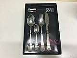 Zanetti Set Posate 24 Pezzi in Acciaio Inox Leggero