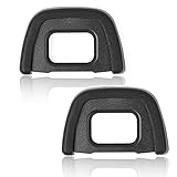 D7000 Viewfinder Oculare Eyecup Oculare Cup per Nikon D7100 D7200 D7000 D750 D610 D600 D300 D300S Fotocamera Digitale [2Packs], Sostituire oculare DK-23, Fire Rock Camera Eyecup Accessori DK23