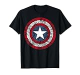 Marvel Captain America Avengers Shield Comic Maglietta