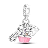 Hapour 925 Charms in Argento Sterling per Bracciali Charm Collana Gioielli Europei Ciondolo Perline Fascino Regalo di Compleanno per Donne Ragazze Mamma Figlia