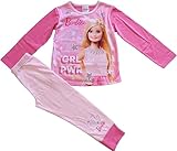 Disney Pigiama Barbie Movie - Bambina Taglie 3-8 Anni, rosa, 7-8 Anni