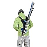 Wantalis Skiback, Porta Sci Unisex-Adulto, Nero Adulto Standard