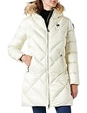 Blauer Impermeabile/Trench Lunghi IMB Piuma Piumino Lungo da Donna, 112TT Farina Tapioca INT. Biscotto, XS