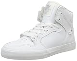 Supra - Vaider, Sneakers, unisex, Bianco (Blanc (White/White)), 36