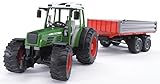 Bruder Fendt met aanhanger