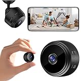 Telecamera Spia Wifi Interno 1080P Mini Telecamera Nascosta Videocamera Sorveglianza Senza Fili Telecamera di Sicurezza Microcamere Spia per Casa Spy Cam con Visione Rilevamento di Movimento