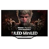 Hisense TV 55" Mini-LED 4K 55U72NQ, Smart TV VIDAA U7, Dolby Vision IQ, HDR 10+ Adaptive, 144Hz Game Mode PRO, Alexa Built-in, VIDAA Voice, Tuner DVB-T2/S2 HEVC 10, lativù 4K