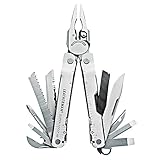 Leatherman - Super Tool 300, Acciaio Inossidabile con Fodero in Pelle