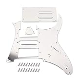 Alnicov Battipenna HSH con copertura posteriore e specchio di copertura Trussrod per chitarra Ibanez RG350 EXZ MDX EX