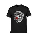 ItoNc Artic Monkeys Poster Mens Black T-Shirt L