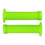 cyclingcolors Impugnature manopole bici 130mm bmx dirt freestyle antiscivolo manubrio 22mm gomma, verde