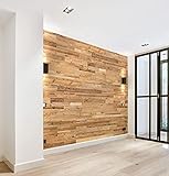 Pannelli da parete in legno anticato | Modello "Amber" | Wooden Wall Design (1 m2)