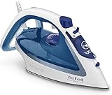 Tefal Easygliss Plus, ferro da stiro a vapore, forte colpo di vapore da 220 g, 2700 W, vincitore del test 2019, suola Durilium AirGlide con tre zone di vapore, funzione autopulente, sistema