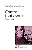 Contre tout espoir (Tome 1): Souvenirs