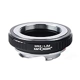 K&F Concept Lens Mount Adapter for 42mm M42 Mount Lens to L/M Lens Camera Body M42-L/M