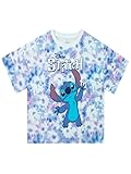 Disney Maglietta Lilo e Stitch | Abbigliamento Tie Dye Stitch per Bambini | Regali Ufficiali Lilo & Stitch per Ragazze | 7-8 Anni