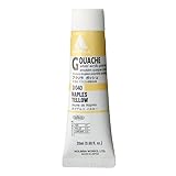 Holbein Acryla Gouache Naples Yellow (A) 20ml by Holbein Acryla Gouache