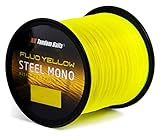 Tandem Baits Steel Mono Fluo Filo Da Pesca Lenza Da Pesca Pescare Canne Da Pesca Canne Da Carpa Filo Di Nylon Accessori Per La Carpa Pesca Attrezzatura Da Pesca Giallo 600 m/0,30 mm