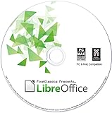 Libre Office 2024 - Compatibile con Microsoft Office 2021, 365, Professional Plus 2019, Home and Student, Word, Excel, PowerPoint e PDF. Licenza a vita. Disco del software per Windows PC e Mac