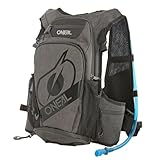 O NEAL | Zaino con sistema d idratazione integrato | Bici Mountainbike | Capacità 12L, pannello posteriore imbottito in rilievo | ROMER Hydration Backpack | Nero | Vescica d idratazione da 1,5+ litri