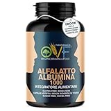 OVF Alfa-Lattoalbumina, 120 Capsule Vegetali con 1000mg di Albumina Pura, Aiuta a Rinforzare e Proteggere l Intestino. Senza Biossido di Silicio e Made in Italy