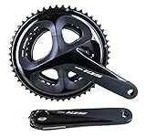 Shimano 105 Fc-R7000, Guarnitura Unisex Adulto, Nero, 170 mm