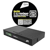 DIGIQUEST Decoder Tivùsat Ti9, DVB-S2 | AUTO INSTALLANTE | Telecomando 2 in 1 | smartcard Tivùsat inclusa | HDR |Funzione di registrazione attivabile |Tasto SOS |Dispositivo abilitato ai canali DAZN