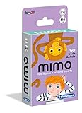 Clementoni - Mimo, Mazzo di 50 Carte per Imitare Pose e Indovinare l Azione, per Bambini dai 4 Anni in Su e Tutta la Famiglia, 2-6 Giocatori, Idea Regalo Made in Italy, Lingua Italiana, 16174