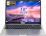 ACEMAGIC PC Portatile 16GB DDR4 RAM 512GB SSD(espansione 2TB),Alder Lake-N95【Battere N5095】,16 Pollici Full HD Notebook,WiFi,BT5.0,Type_C,USB3.2,HDMI,Windows 11 Computer Portatile Ufficio Home(Grigio)