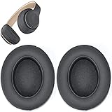 Studio - 2 cuscinetti auricolari di ricambio per cuffie Beats Studio 2 e Studio 3 con cavo e wireless, in memory foam, con parti di ricambio in morbida pelle proteica, grigio ombra