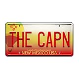 Breaking Bad | THE CAPN | Metal Stamped License Plate