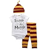 Symphonyw Snuggle - Body e pantaloni a righe con cappello