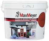 MaxMeyer Pittura per esterni Quarzo Rustico MATTONE 2,5 L